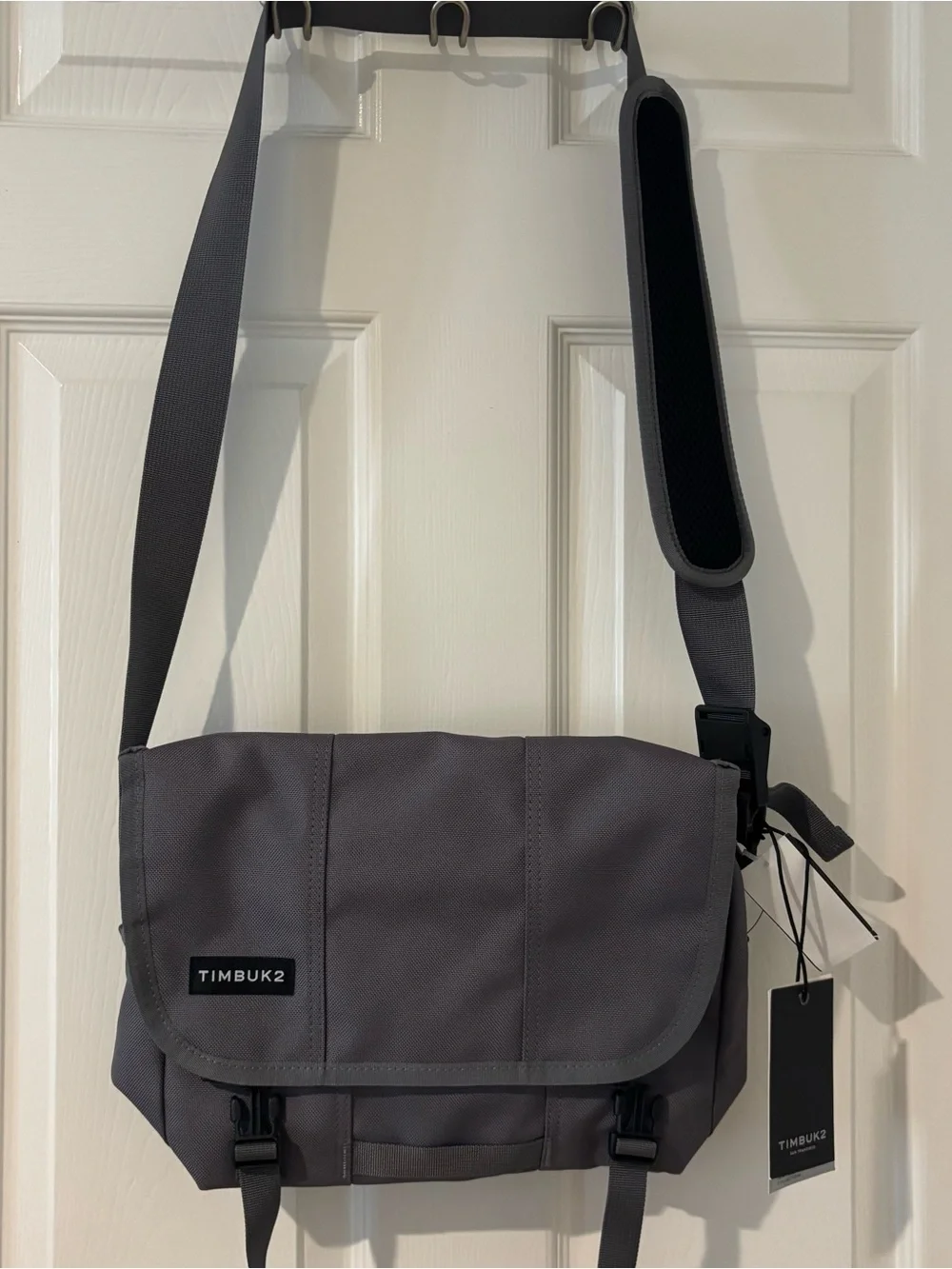 Timbuk2 Slate Gray Classic Gunmetal Messenger Bag